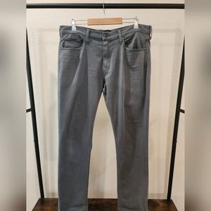 Paige Jeans Lennox Fit Slim Fit Premium Denim Slate Grey Size 36 Waist